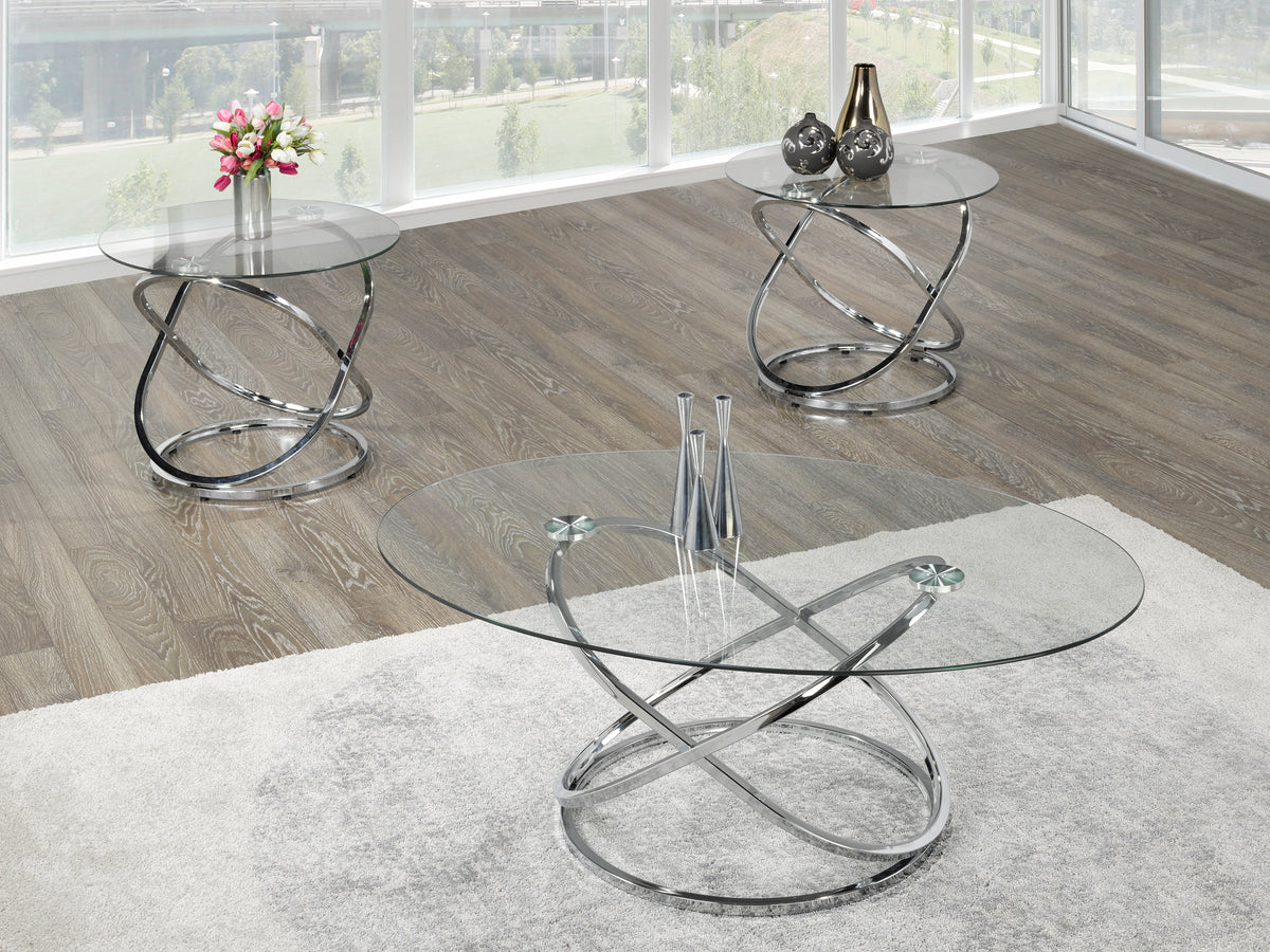 3-Piece Coffee Set (Silver)