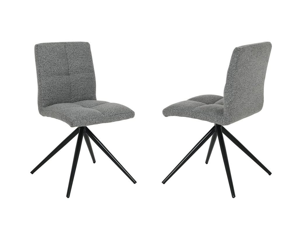 Dining Chair (Dark Grey) (Set of 2) - 22138