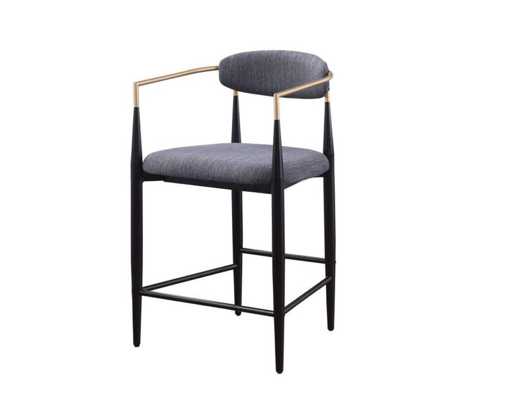 Counter Stool (Grey) (Set of 2) - 61327