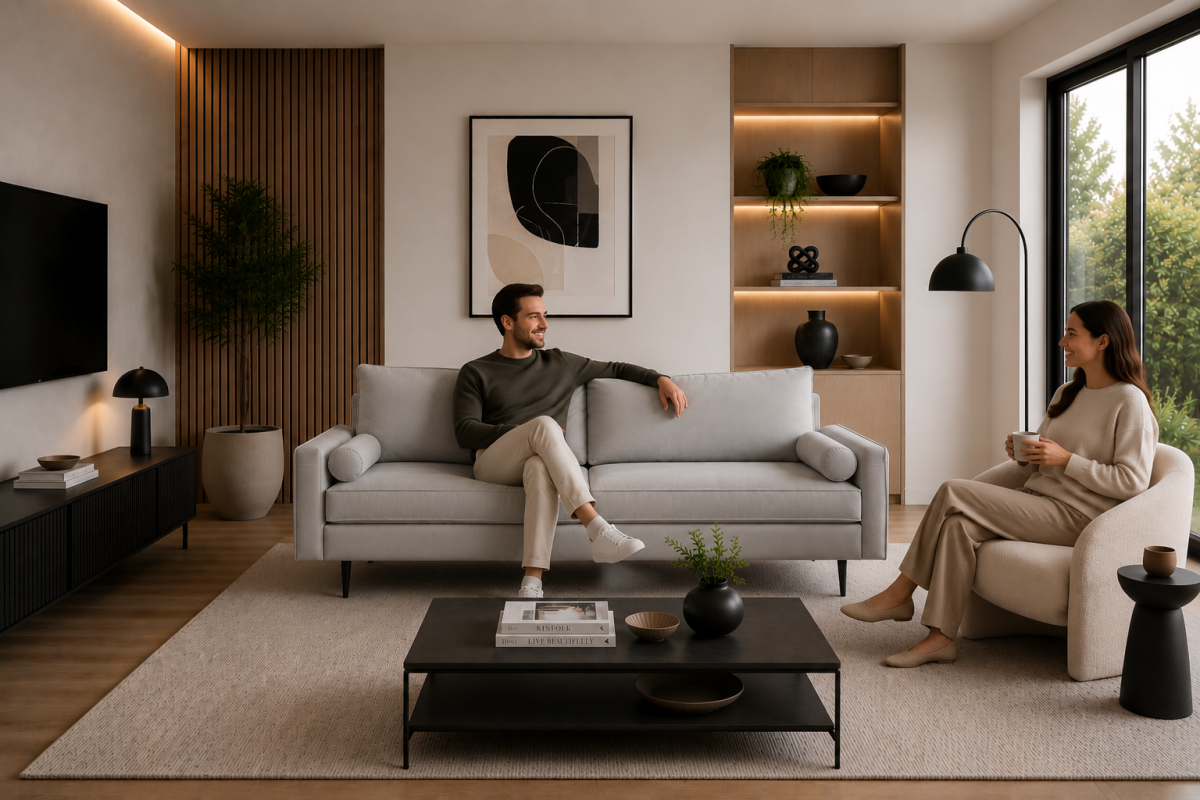 Sofa (Grey) - 210913