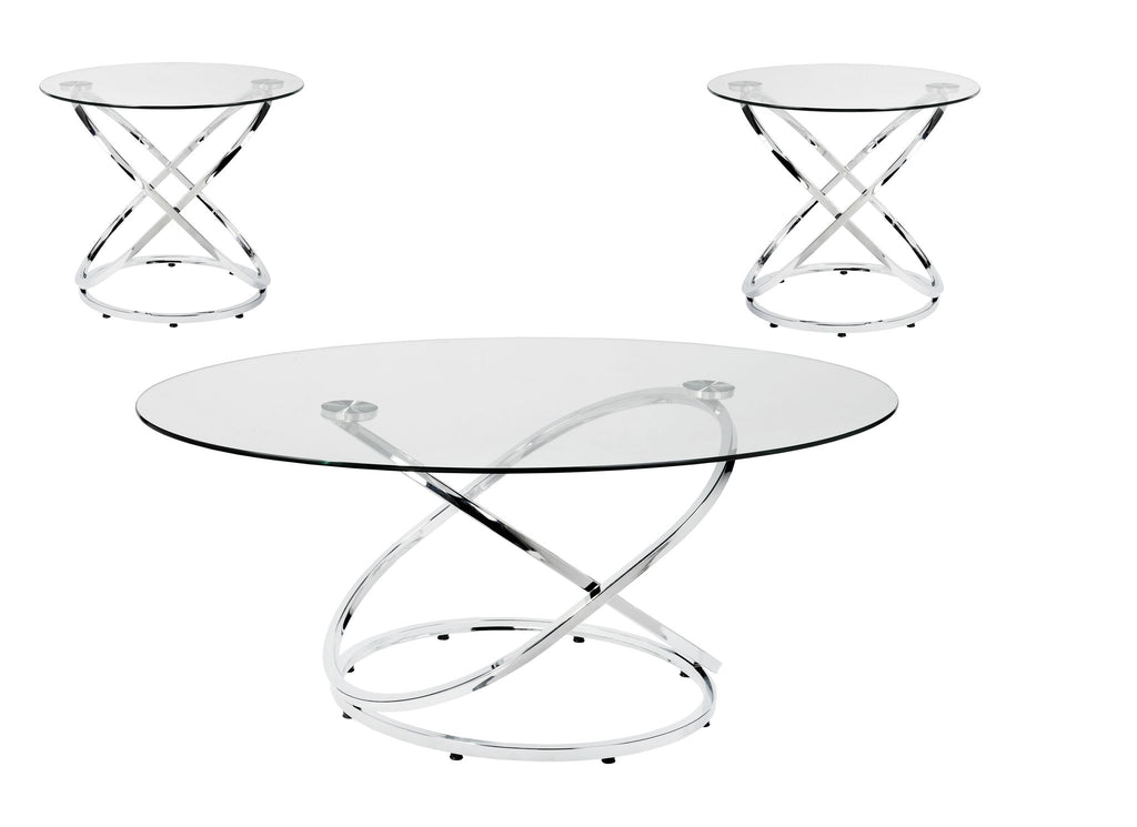 3-Piece Coffee Set (Silver)
