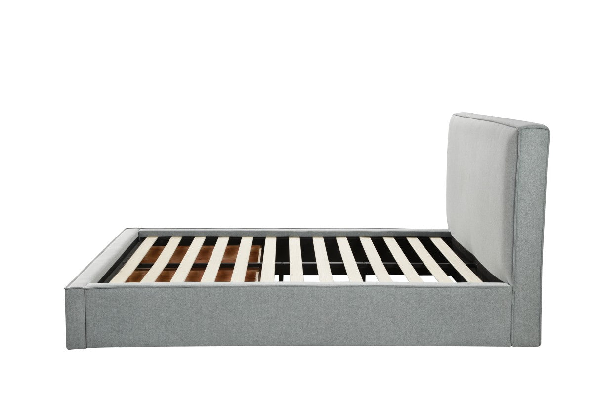 Queen Storage Bed (Blue)