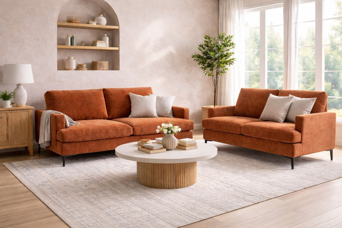 Love Seat (Terracotta)