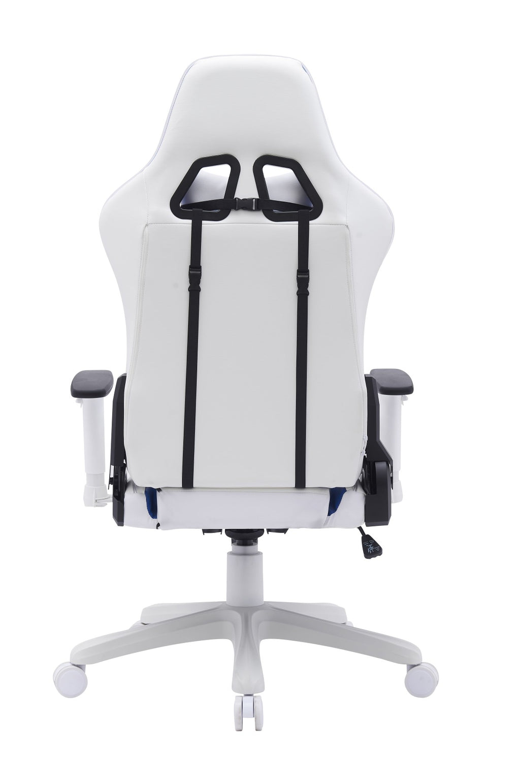 Gaming Chair (White/Blue)