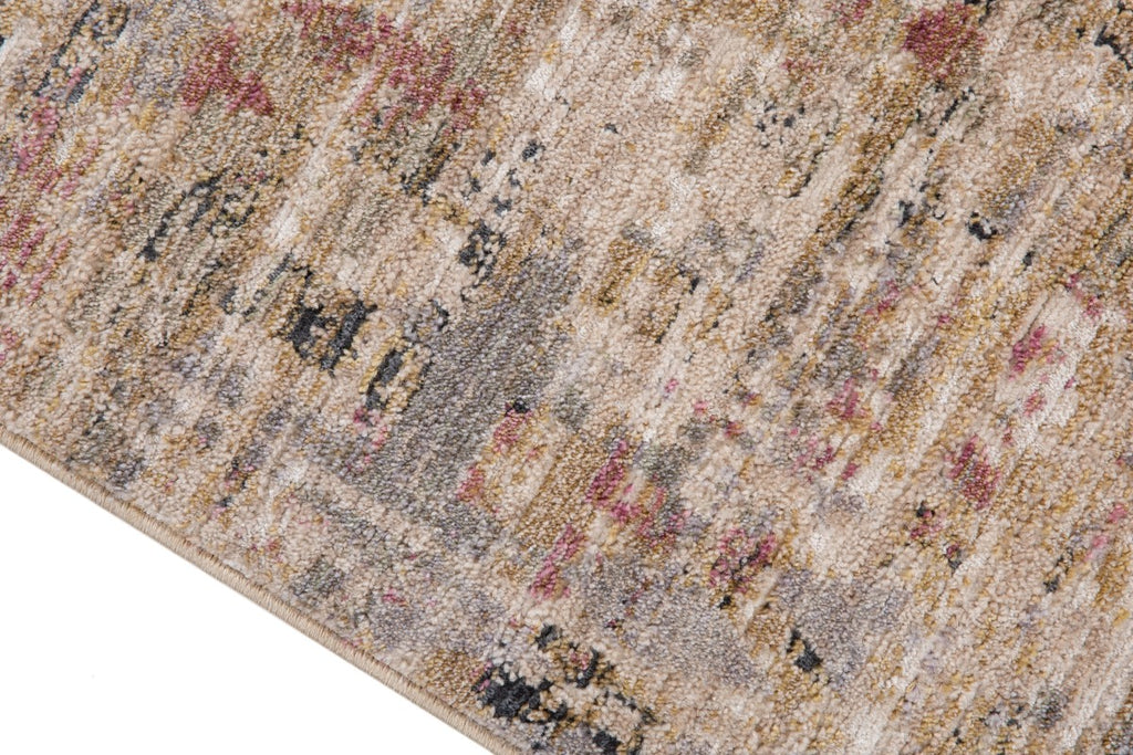 Magnolia 5 x 8 Area Rug (Tan/Brown/Rust)