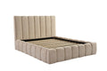 Queen Bed Frame (Beige)