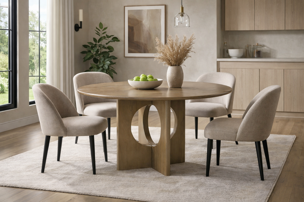 Dining Table (Natural Oak) - 854885
