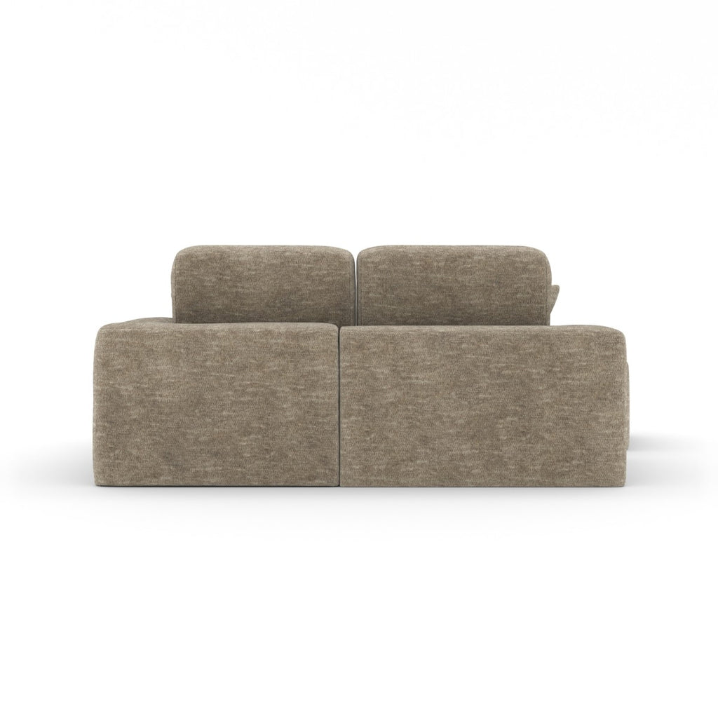 Simone Sectional W/Ottoman (Taupe)