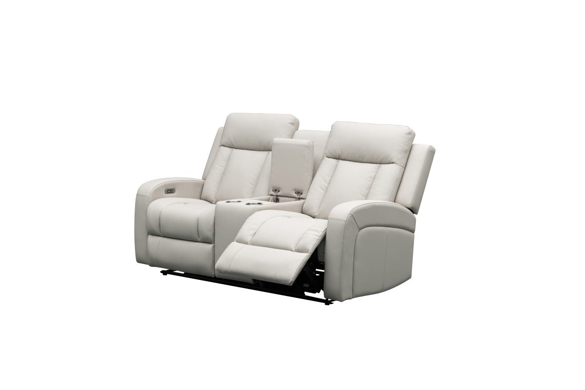 Power Recliner Love Seat (Beige)