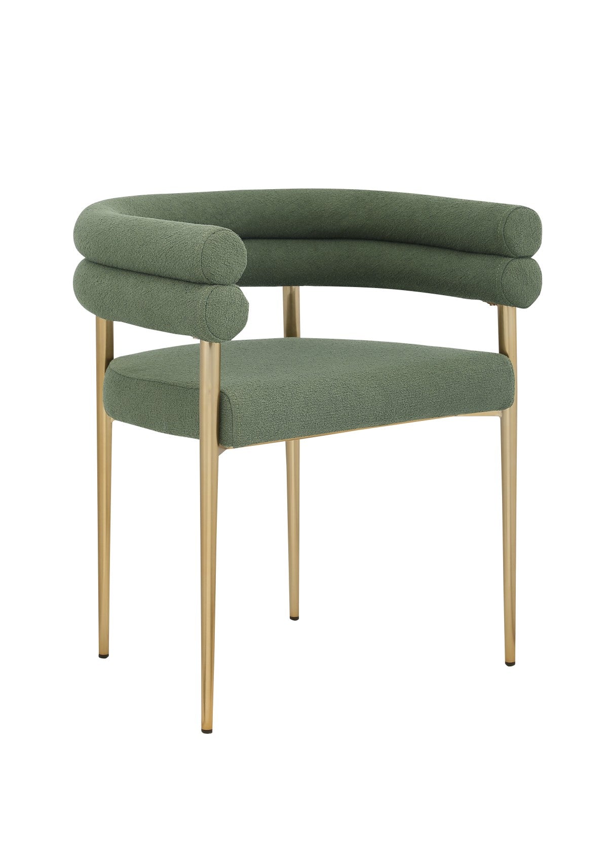 Dining Chair (Green/Gold) (Set of 2)