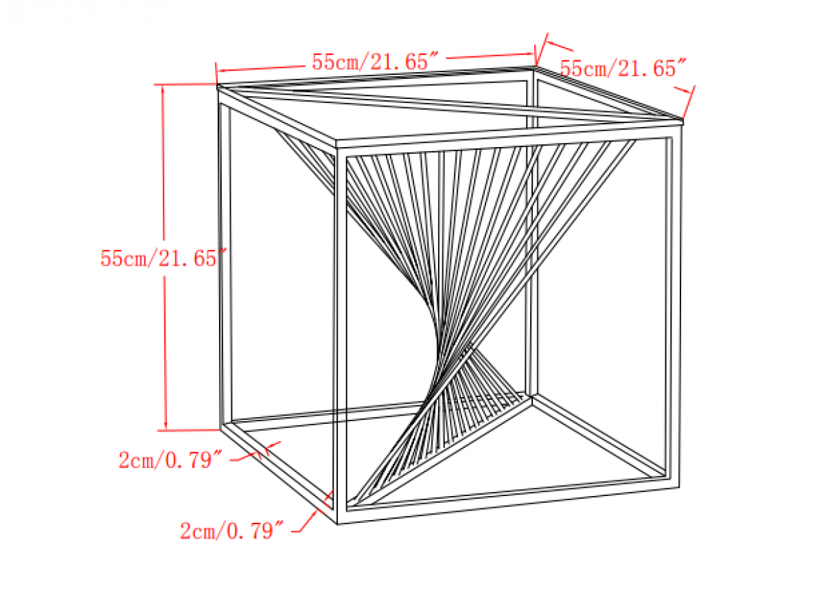 Side Table (Gold)