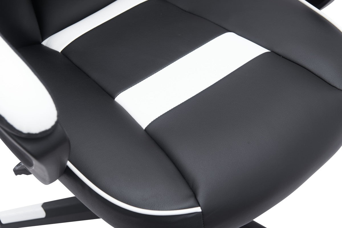Gaming Chair (Black/White)