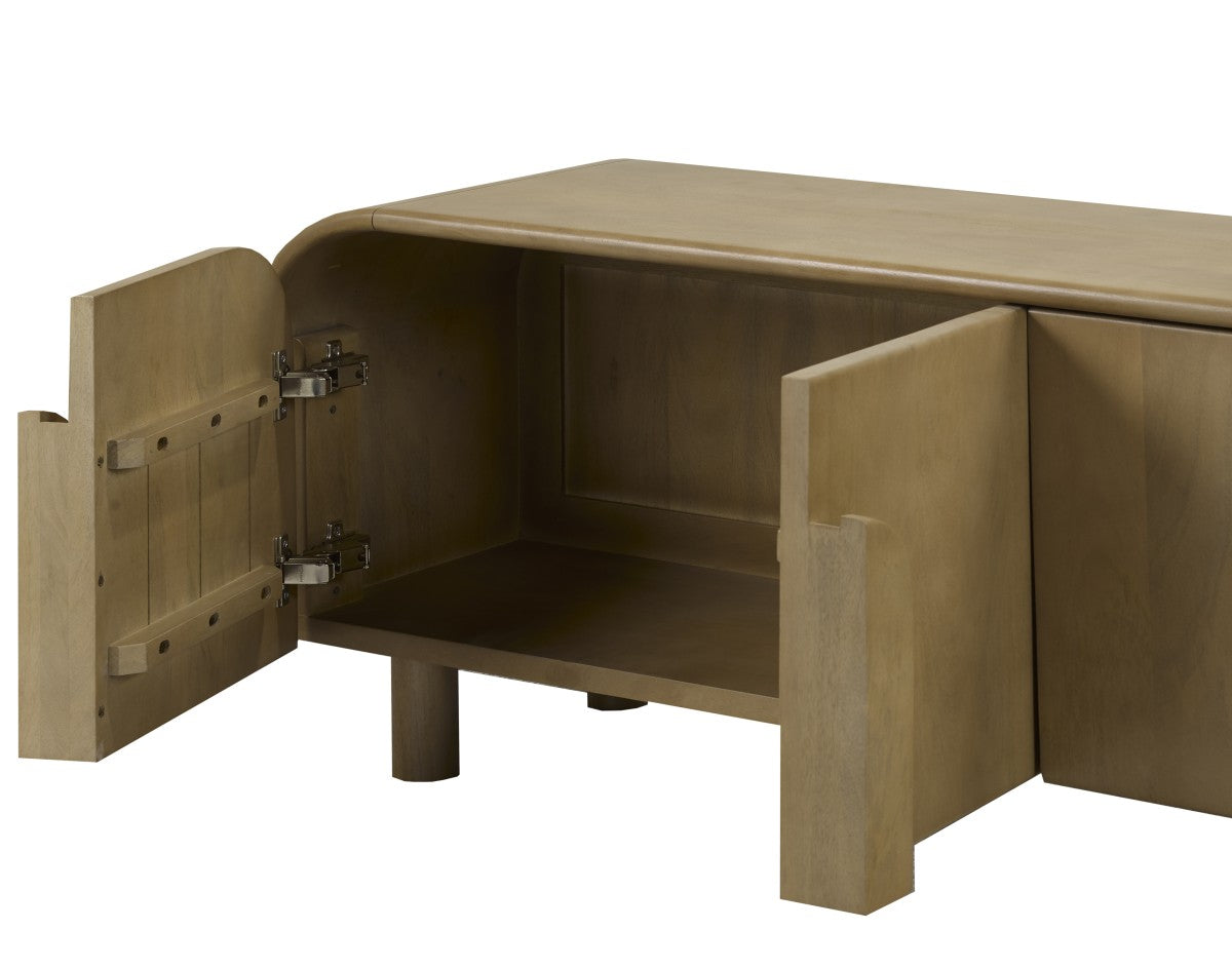 63'' TV Stand (Natural Oak)