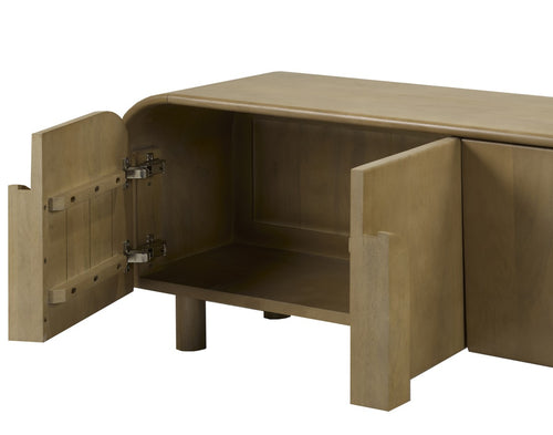 63'' TV Stand (Natural Oak)