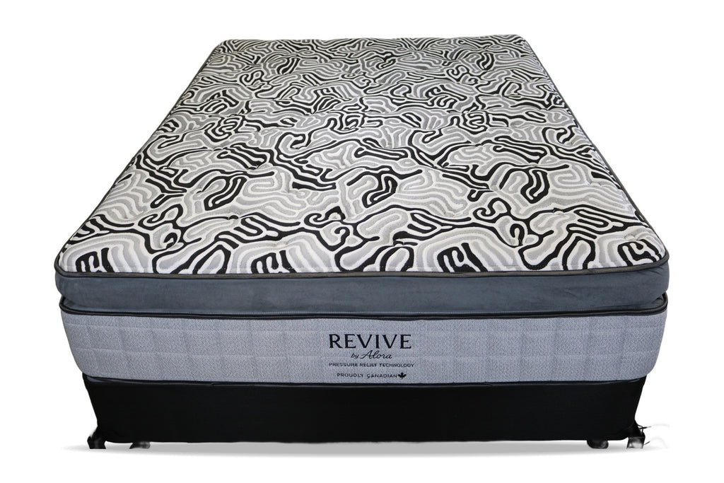 Revive Hybrid Mattress - foot end view