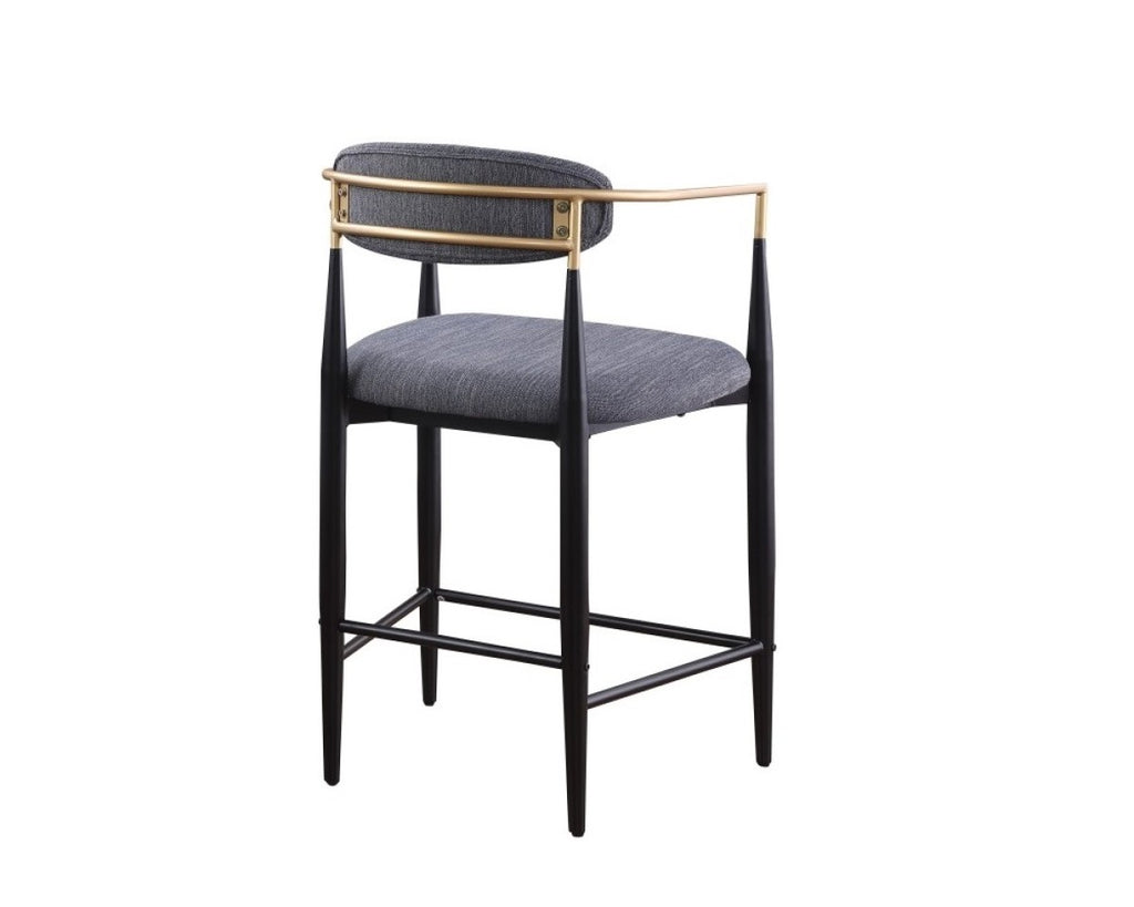 Counter Stool (Grey) (Set of 2) - 61327