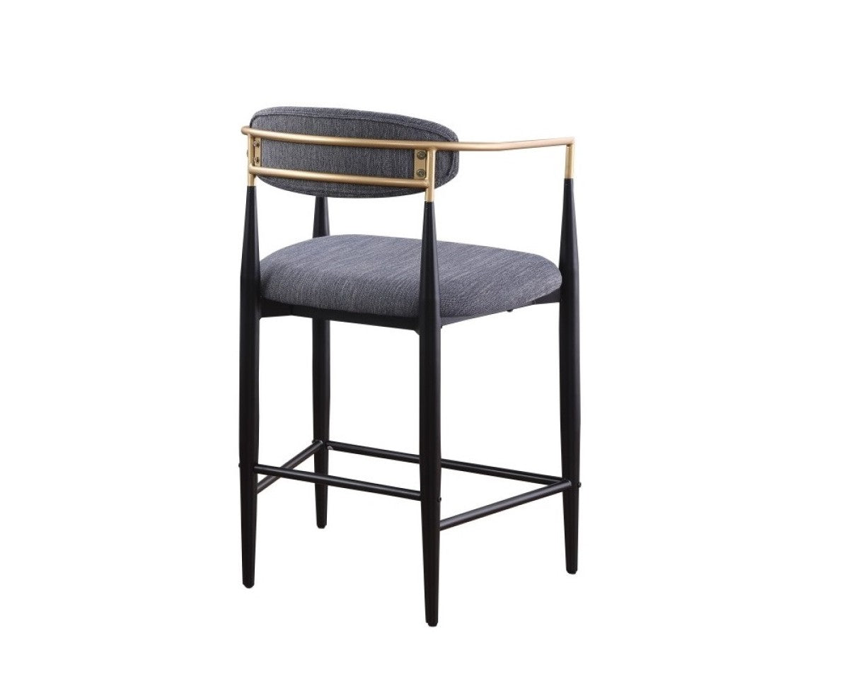Counter Stool (Grey) (Set of 2) - 61327