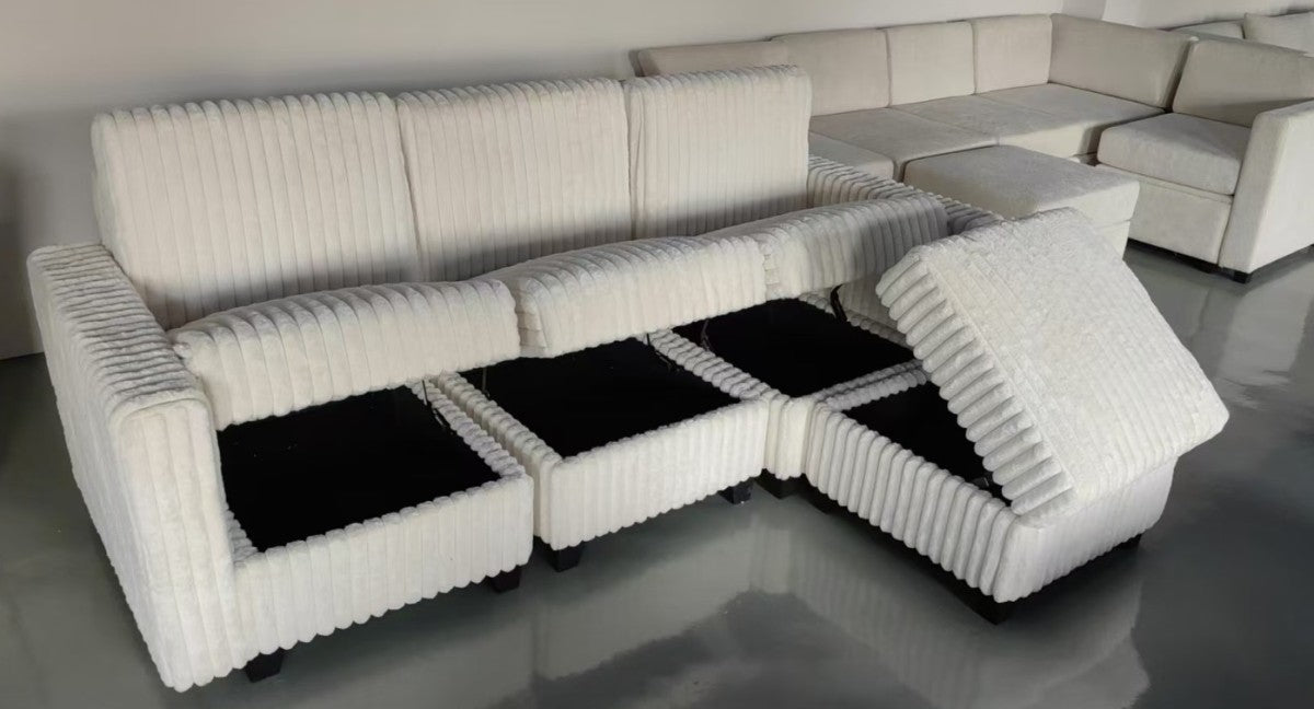 Modular Sectional (Brown)