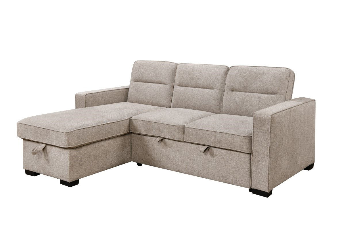 Sectional Sleeper (Taupe)