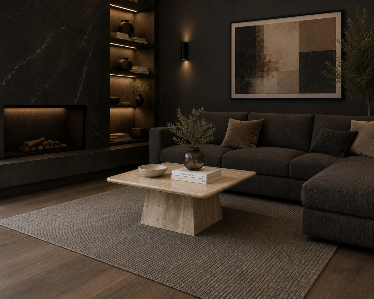 Nuru Coffee Table (Sand)