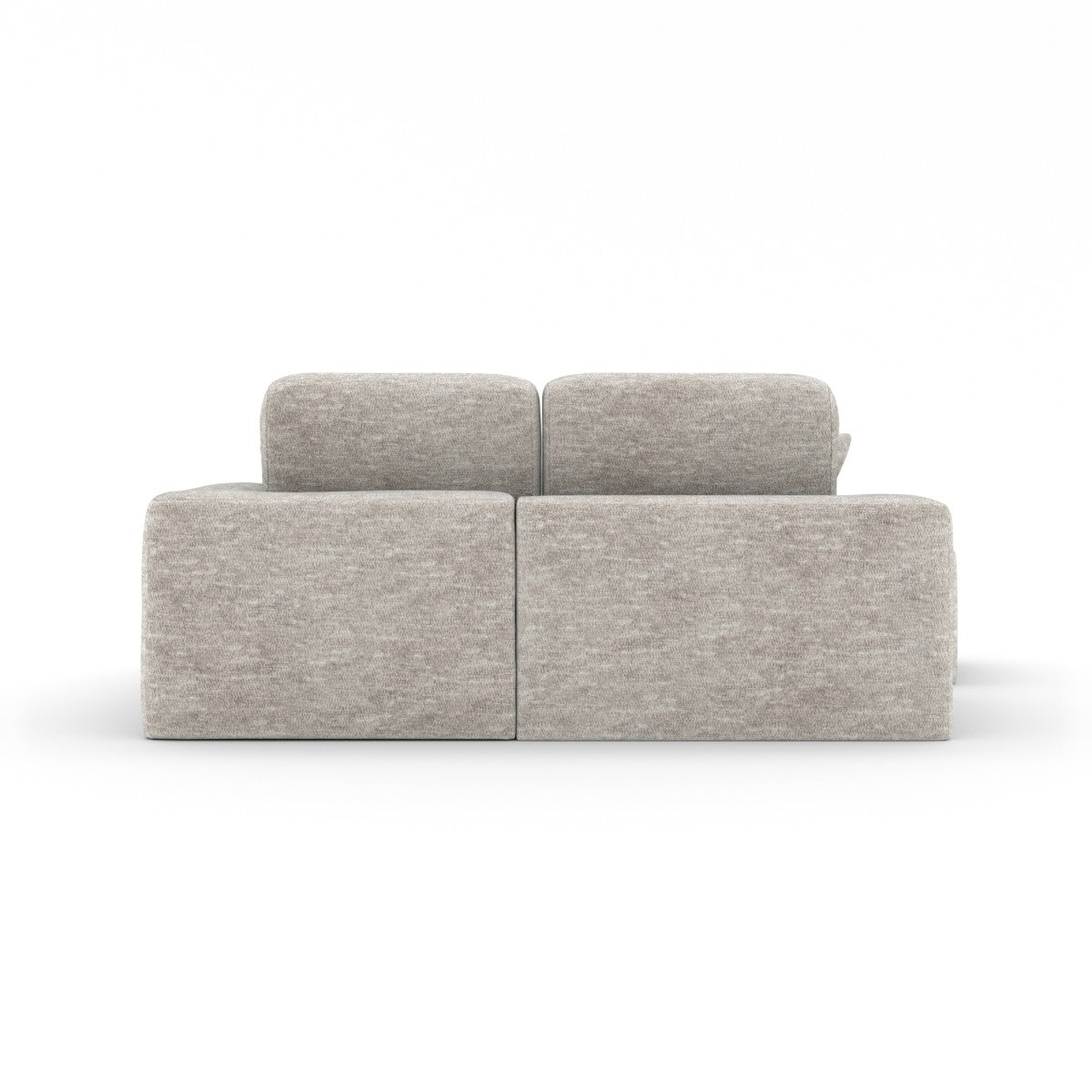 Simone Sectional W/Ottoman (Beige)