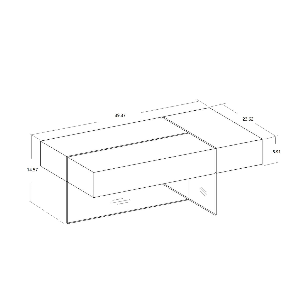 Coffee Table (Grey)