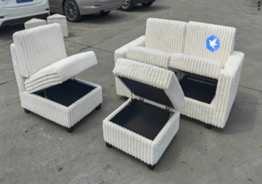 Modular Sectional (Brown)