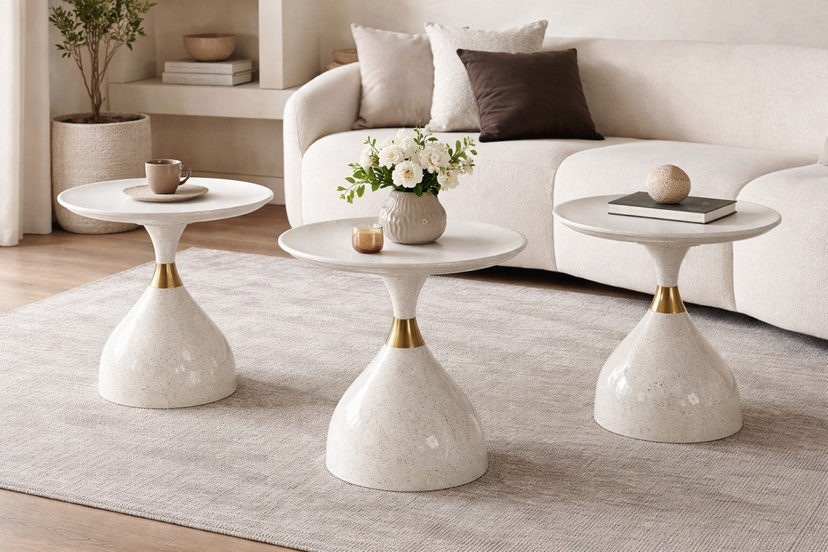 Nova Accent Table (White)