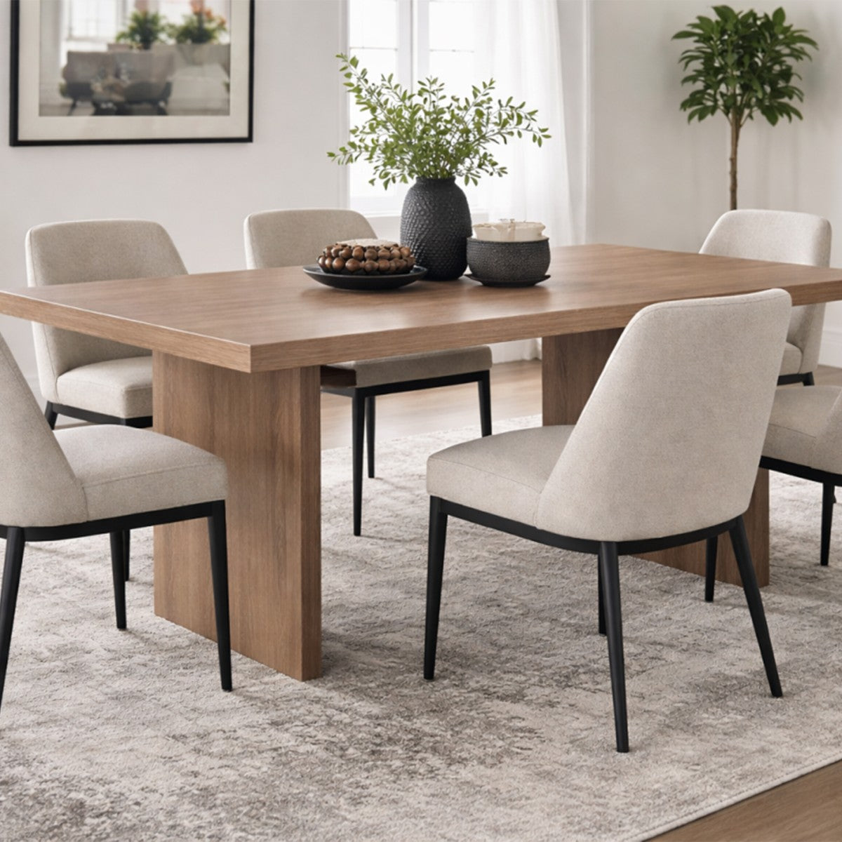 Dining Table (Natural Oak)