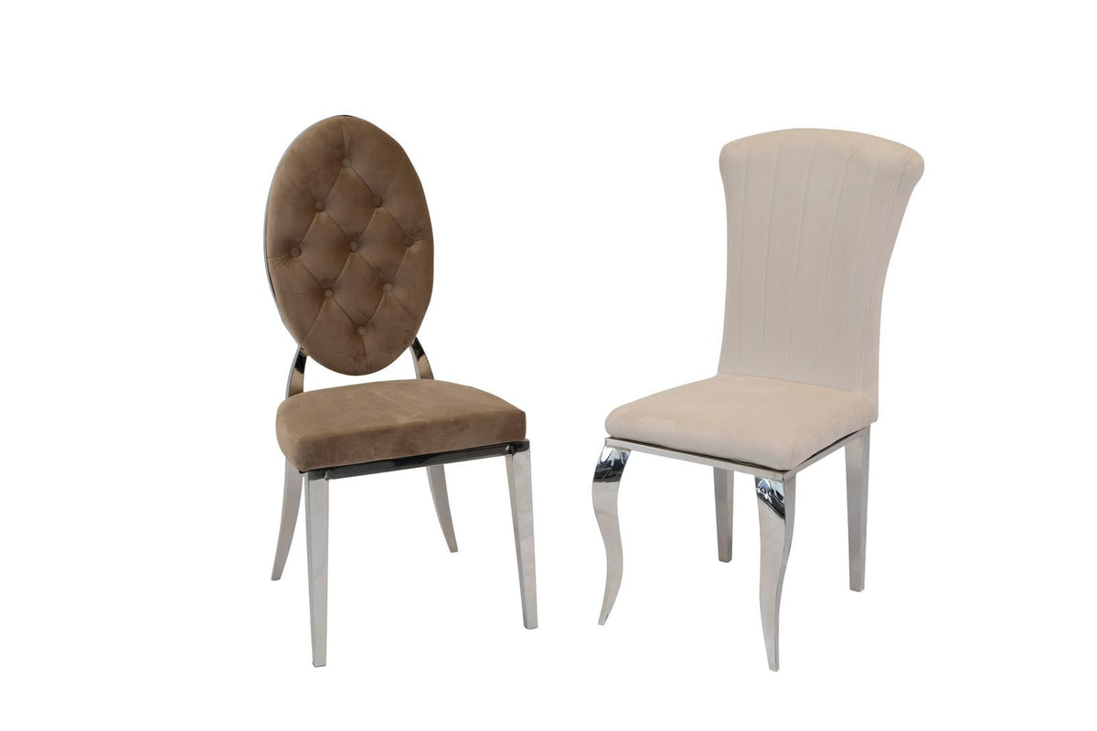 Juliet Dining Chair – Silver