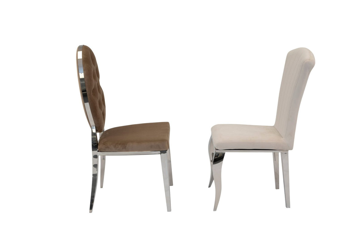 Juliet Dining Chair – Silver