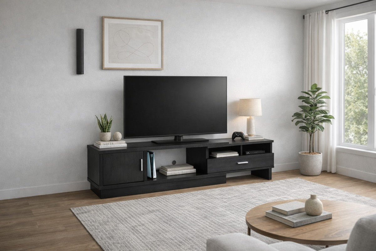 48'' Expandable TV Stand (Dark Cherry)