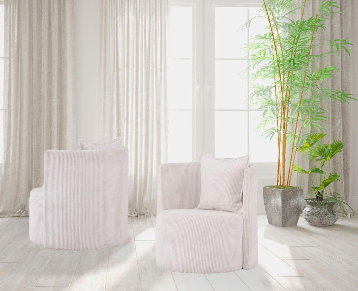 Penelope Accent Chair (White)