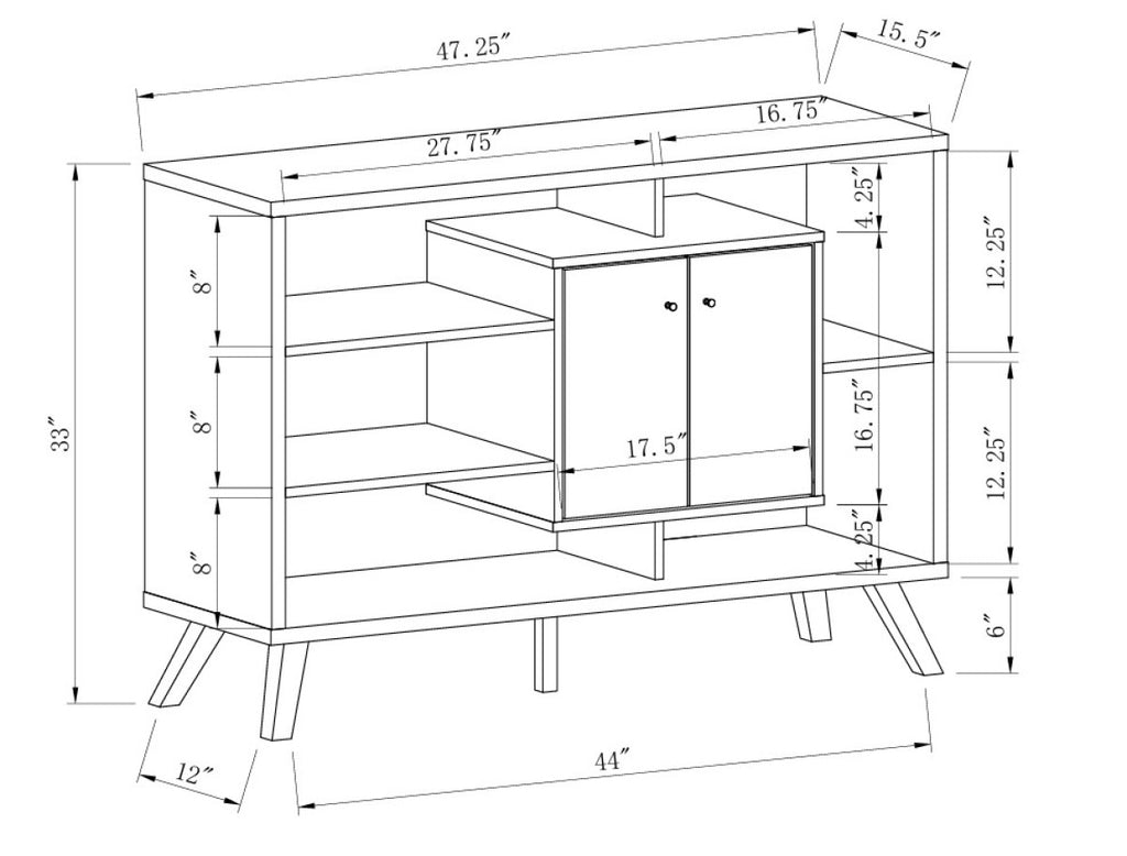 Buffet/Server (White Oak)