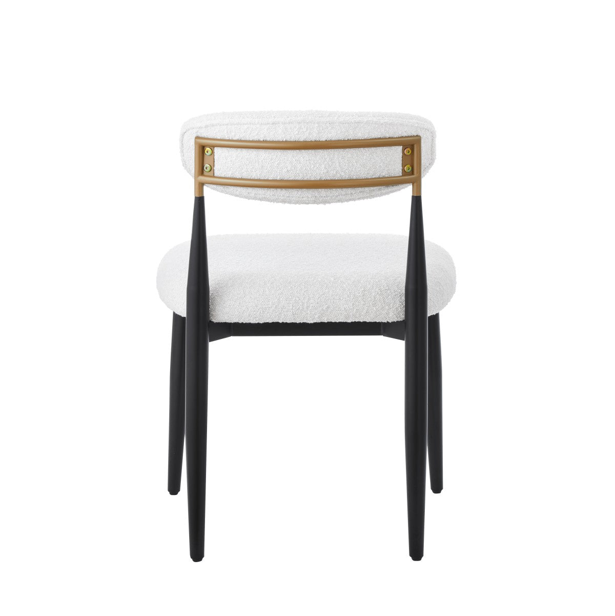 Kodi Dining Chair (White/Black) (Set of 2)