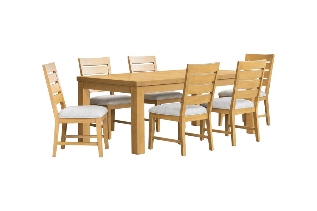 7-Piece Dining Set (Oak)