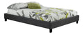 Twin Platform Bed Frame (Grey)