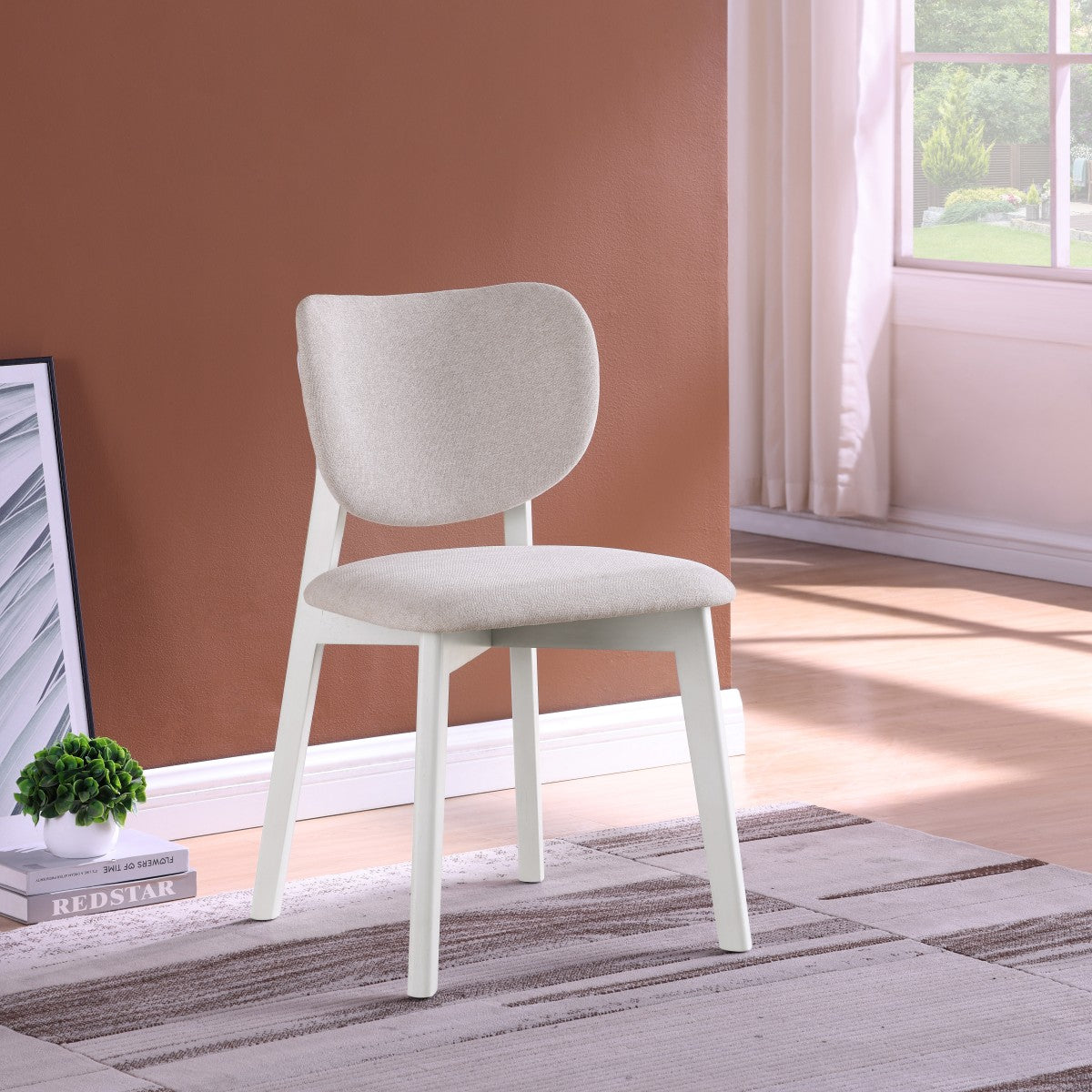 Dining Chair (Cream) (Set of 2)