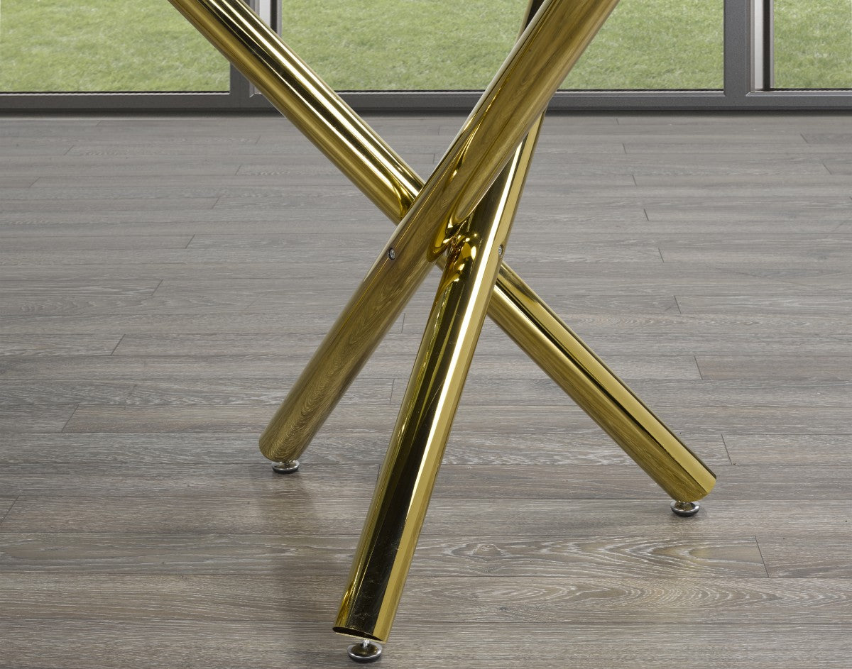 Dining Table (Gold) - DTZ02