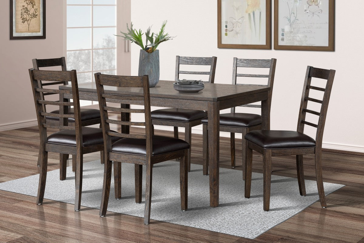 7-Piece Dining Set (Espresso) - 563322