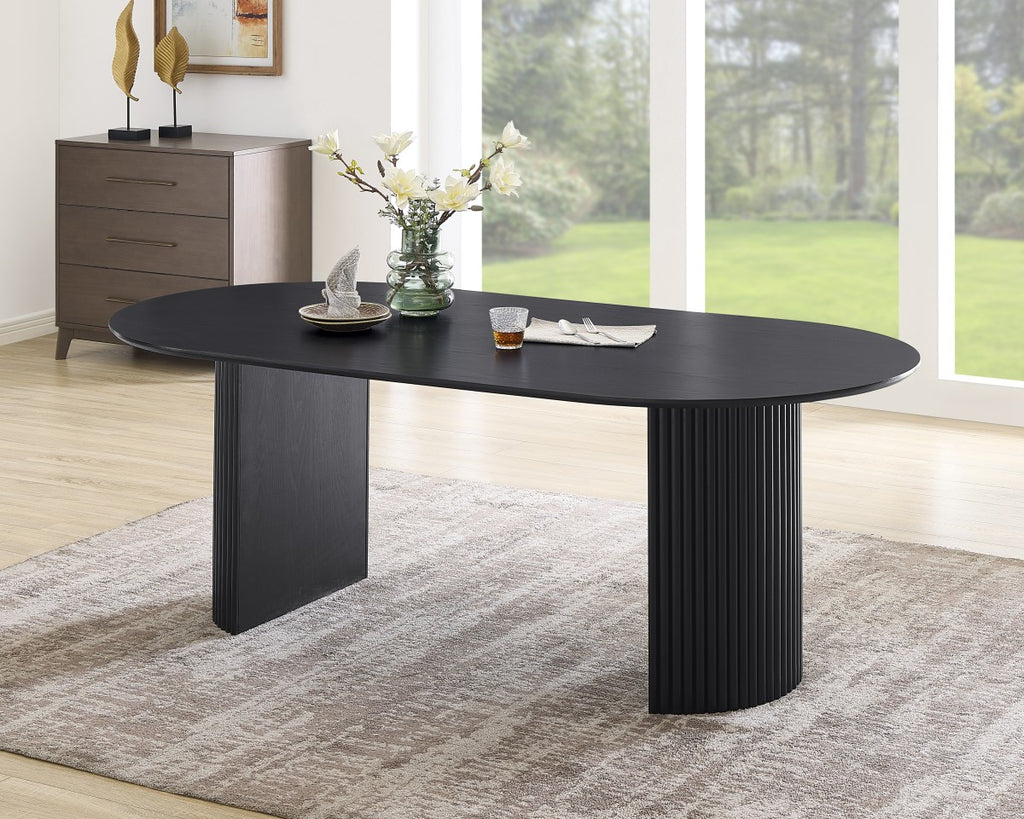 7-Piece Dining Set (Black)