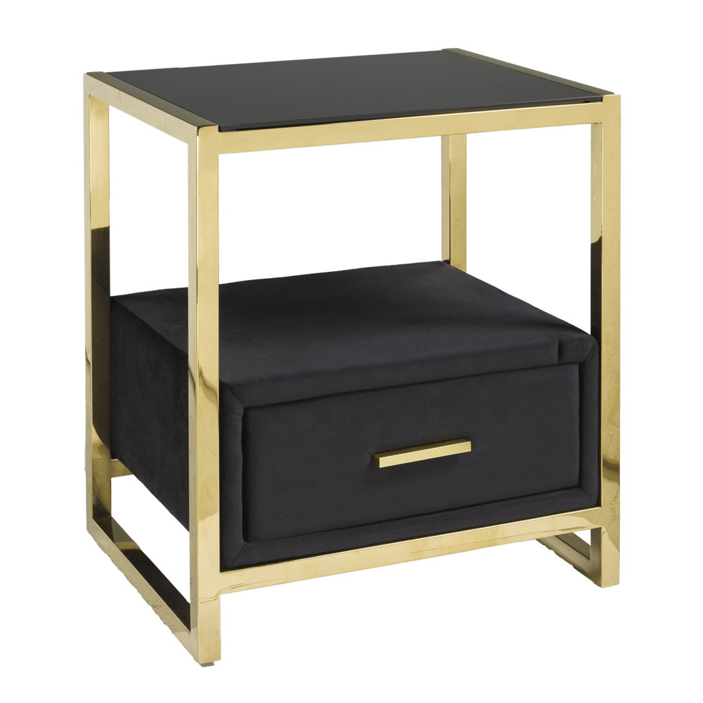 Night Stand (Black/Gold)