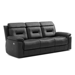 Nelson Recliner Sofa (Black)