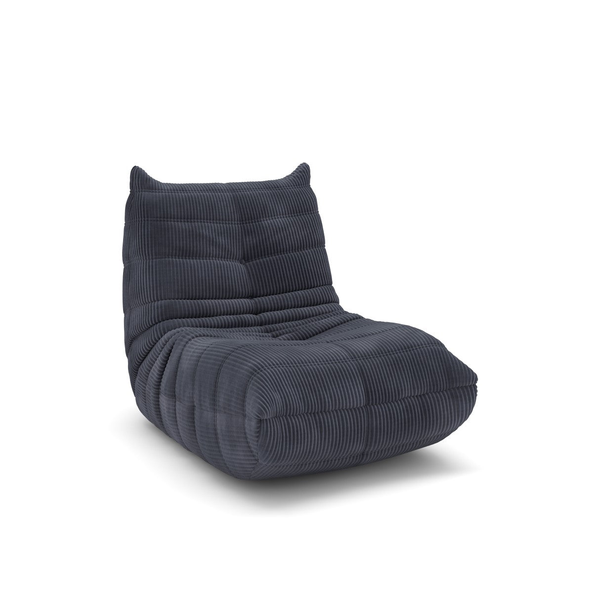 Solana Armless Chair (Black)