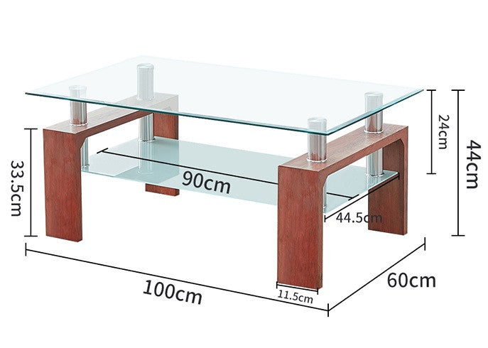 Infinity Cherry Coffee Table (42" x 24")