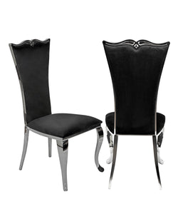 Riley Black Dining Chair (Set of 2)