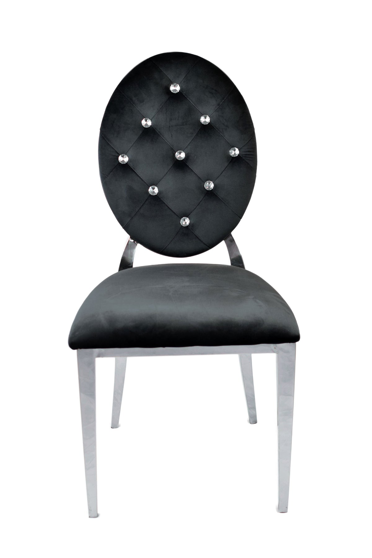 Diamond Black Dining Chairs (Set of 2)