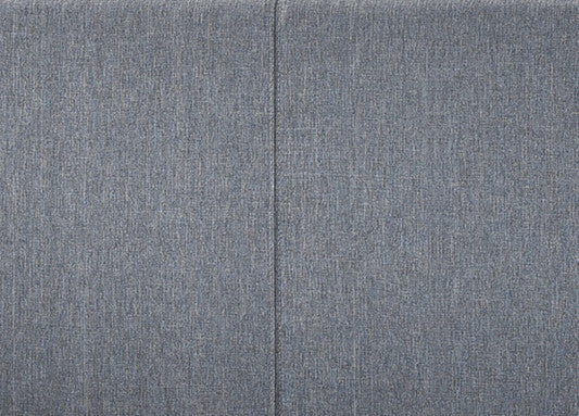 Uptown Double Size Bed in Grey Fabric