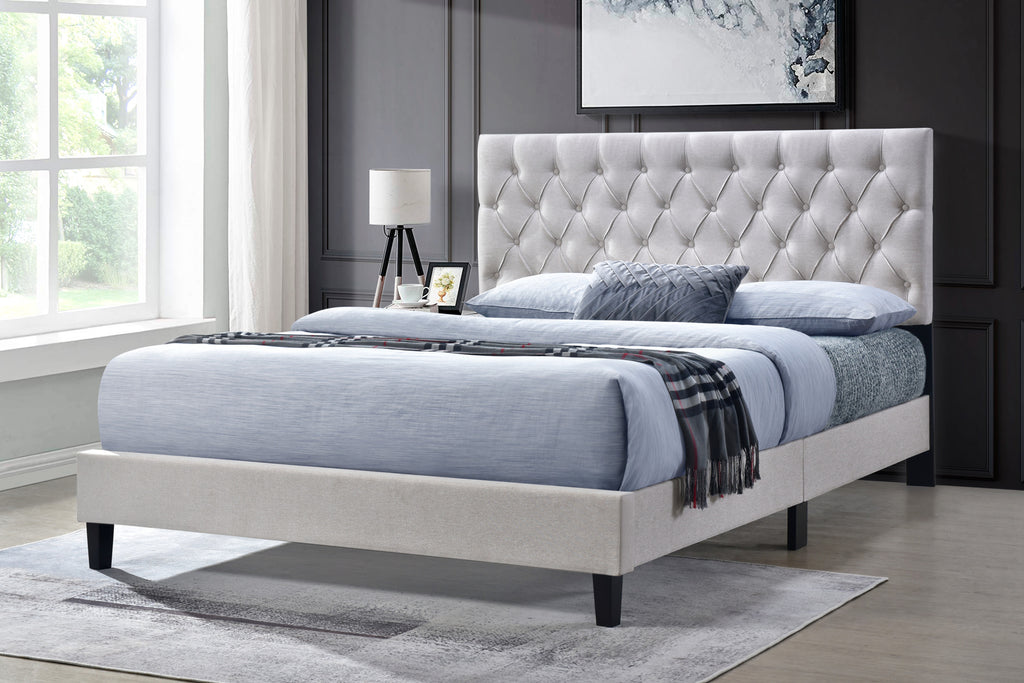 New York Bed (Beige) Queen