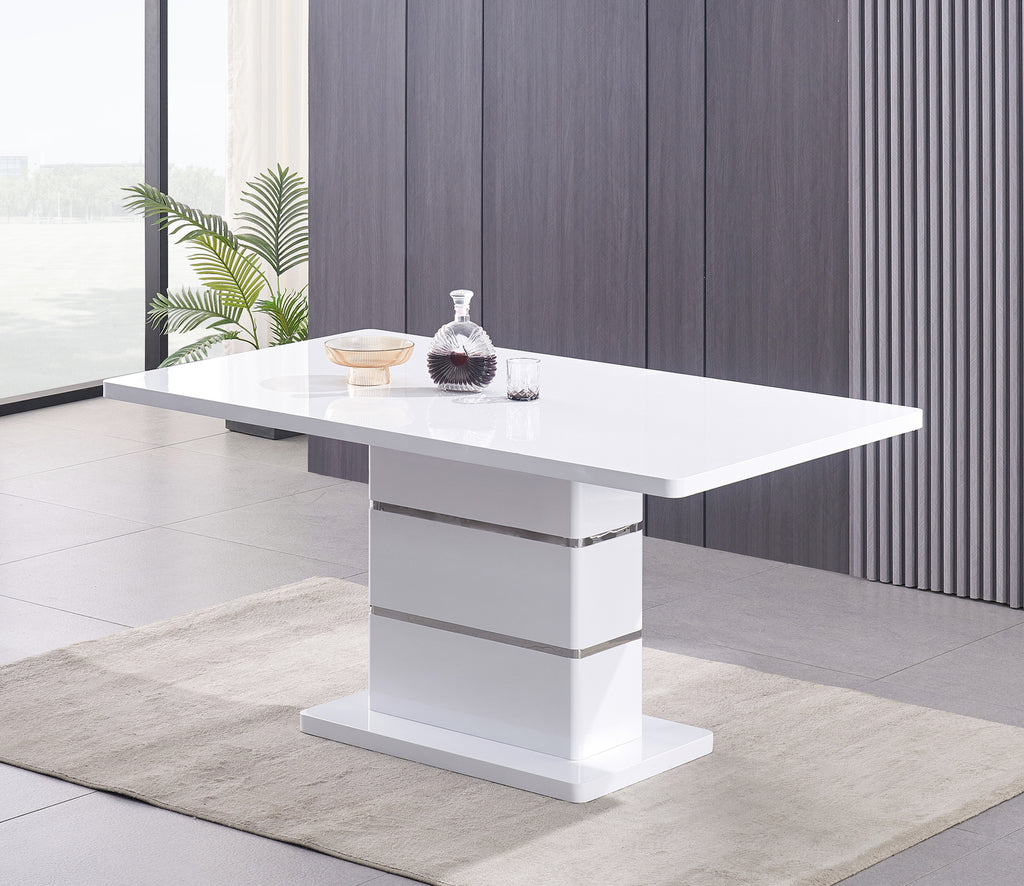 Magnus High Gloss Dining Table